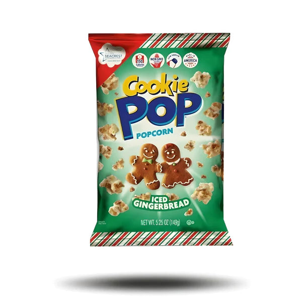 Candy Pop Popcorn Iced Gingerbread 149g