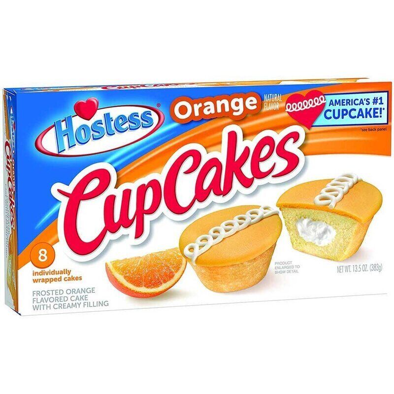 Hostess Cup Cakes Orange 383g