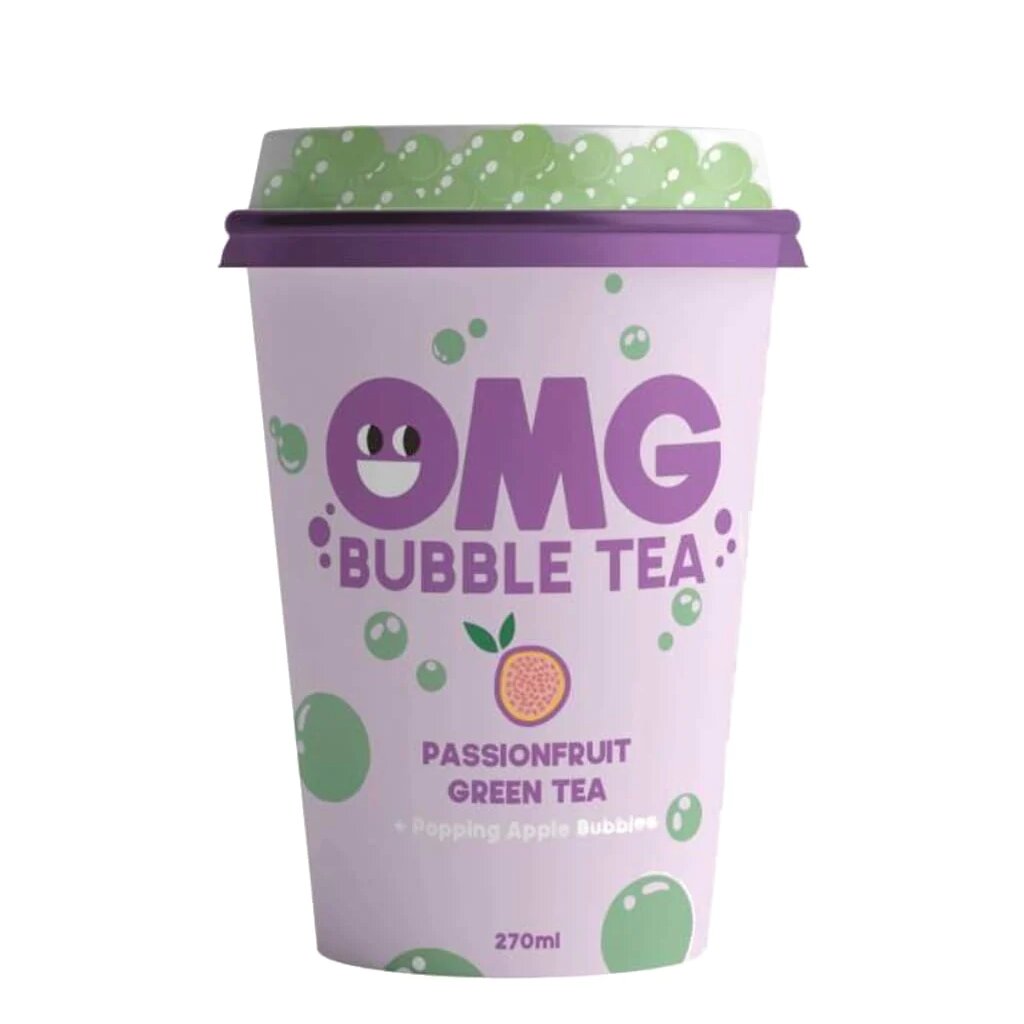 OMG Bubble Tea Passion Fruit 270ml