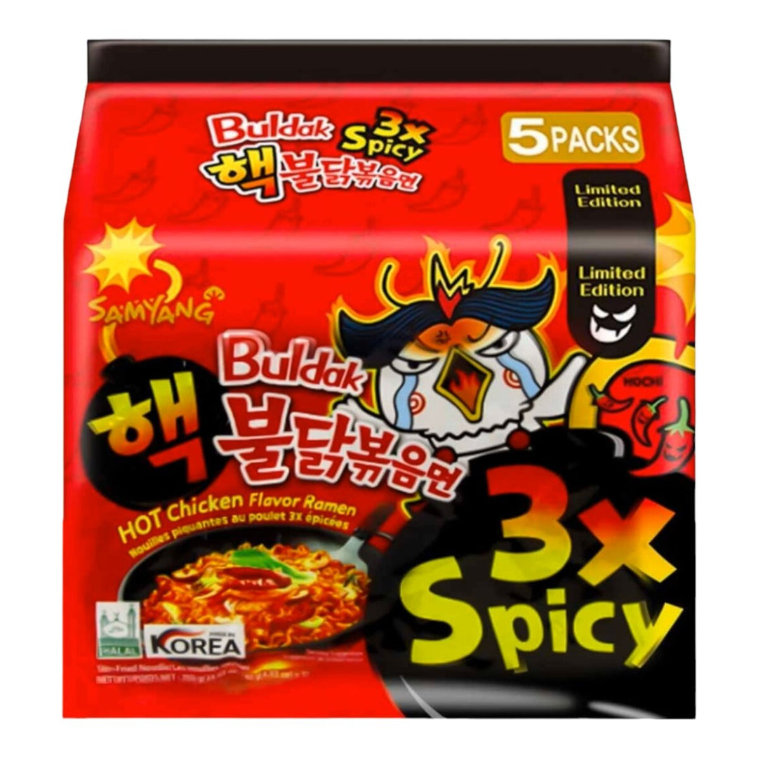Samyang Buldak Hot Chicken Flavor Ramen 3x Spicy 140g